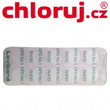 Náhradní tablety do testeru - volný CHLOR (DPD No.1)